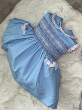 Load image into Gallery viewer, Pique Sofia blue sleeveless dress
