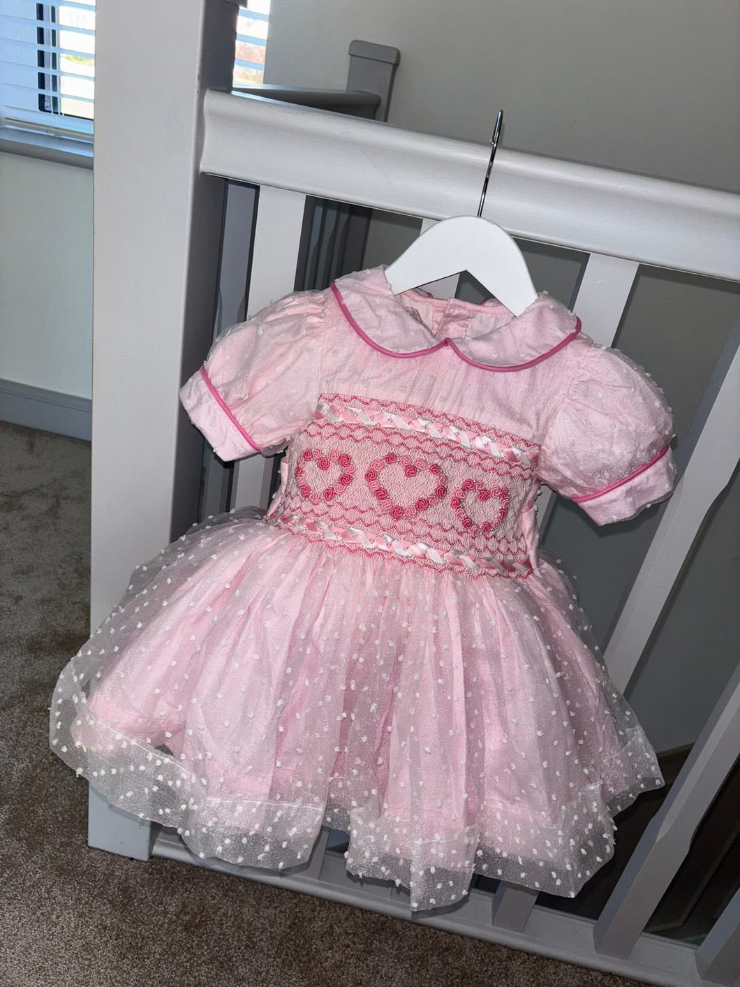 Pink hearts dress