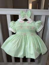 Load image into Gallery viewer, Peppermint &amp; pink dress

