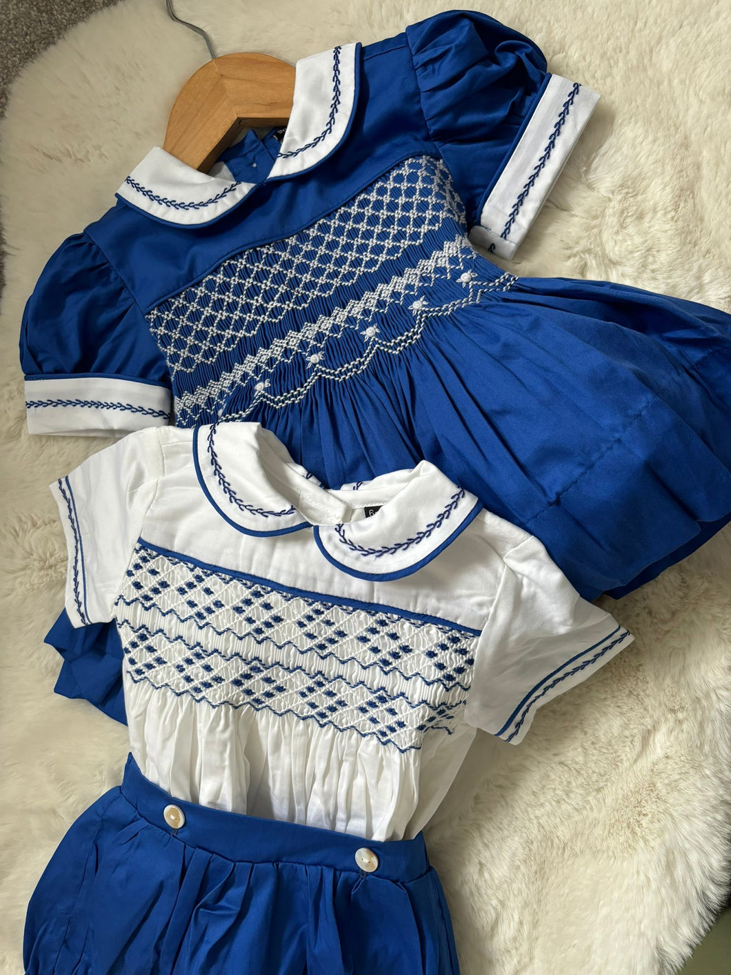 Royal blue boys suit