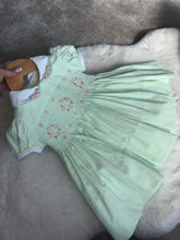 Load image into Gallery viewer, Peppermint pique dress
