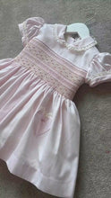 Load image into Gallery viewer, Pink with tan dress
